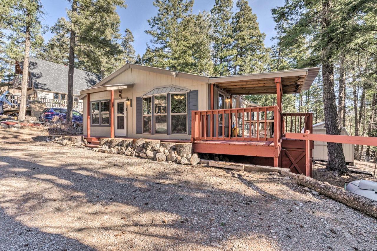 Relaxing Lincoln Forest Retreat With Wraparound Deck Cloudcroft Extérieur photo