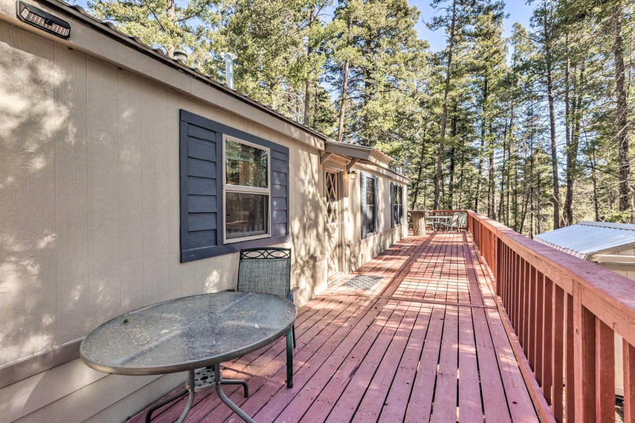 Relaxing Lincoln Forest Retreat With Wraparound Deck Cloudcroft Extérieur photo